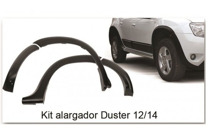 Alargador de Paralamas Duster /14 Preto* 