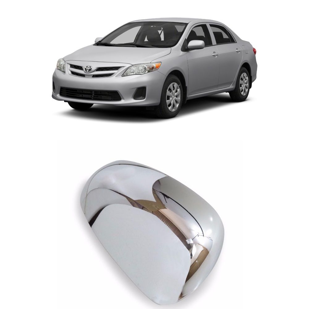 Capa Retrovisor Cromo- S/Led. LE Corolla ...