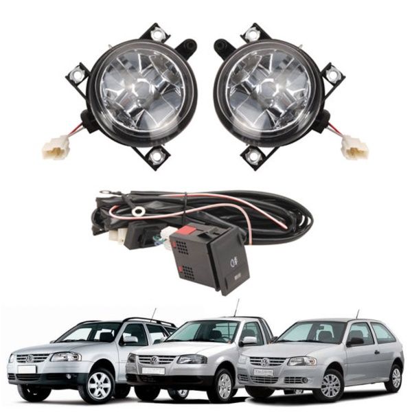Farol Auxiliar Gol / Parati / Saveiro G4 ...