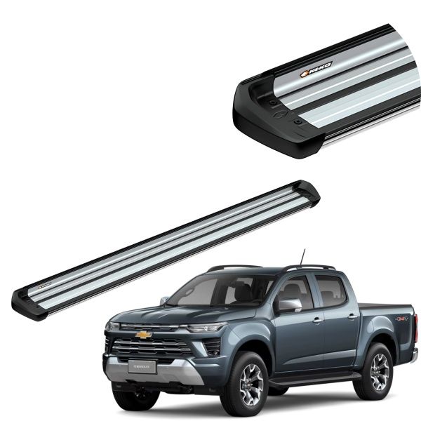 Estribo Integral Prata S10 Cabine Dupla 2...