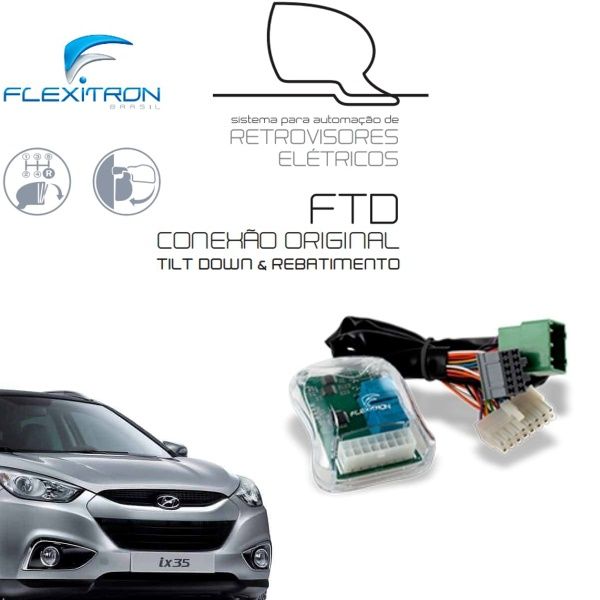 Tilt-down Plug & Play+rebatimento IX35 *