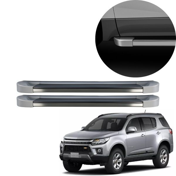 Estribo EVO Trailblazer 2016 até 2025 Pra... Estribo EVO Trailblazer 2016 até 2025 Pra...