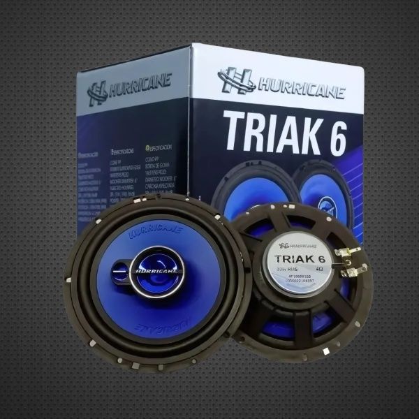 Alto Falante 6" Triaxial 100W (PAR) - Hur... Alto Falante 6" Triaxial 100W (PAR) - Hur...