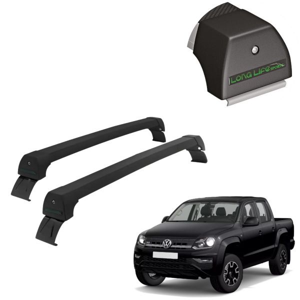 Rack de Alumínio Preto 45kg Amarok 2011 a...