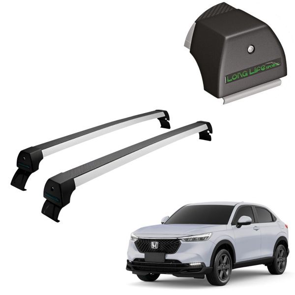 Rack de Alumínio Prata 45kg HR-V 2023 at ...