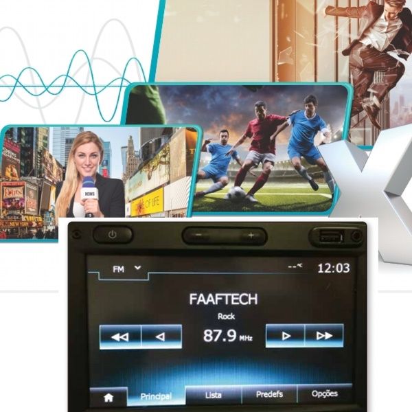 Interface Áudio e Vídeo (Modulador FM)* 