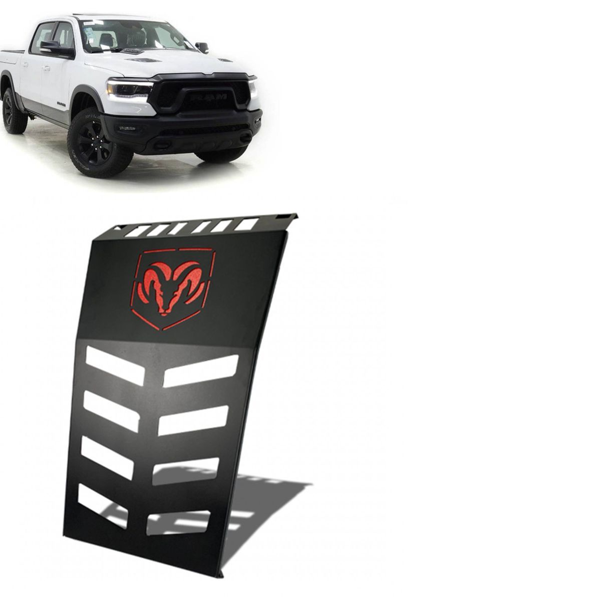 Protetor de Motor Personalizado RAM 1500 ...