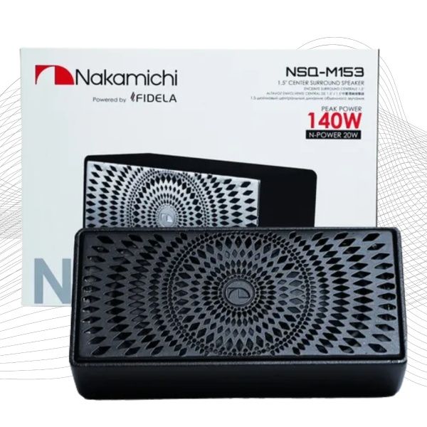 Caixa Central Alto Falante 140w - Nakamichi  Caixa Central Alto Falante 140w - Nakamichi