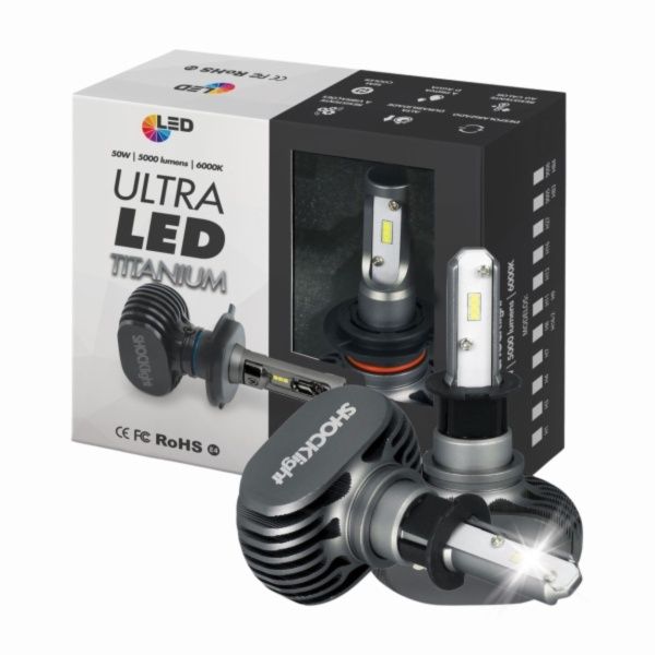 Lâmpada Led Ultraled Titanium 9005 HB3 6 ...