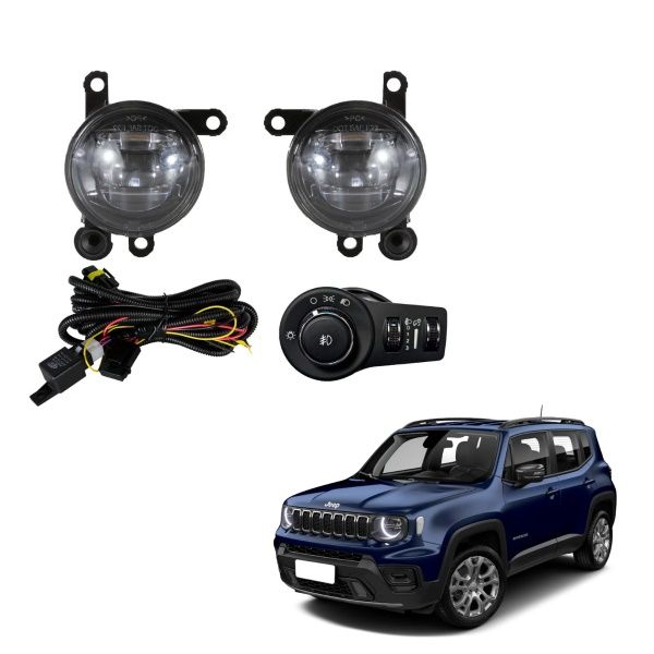 Farol Auxiliar LED Jeep Renegade 2026 (b ...