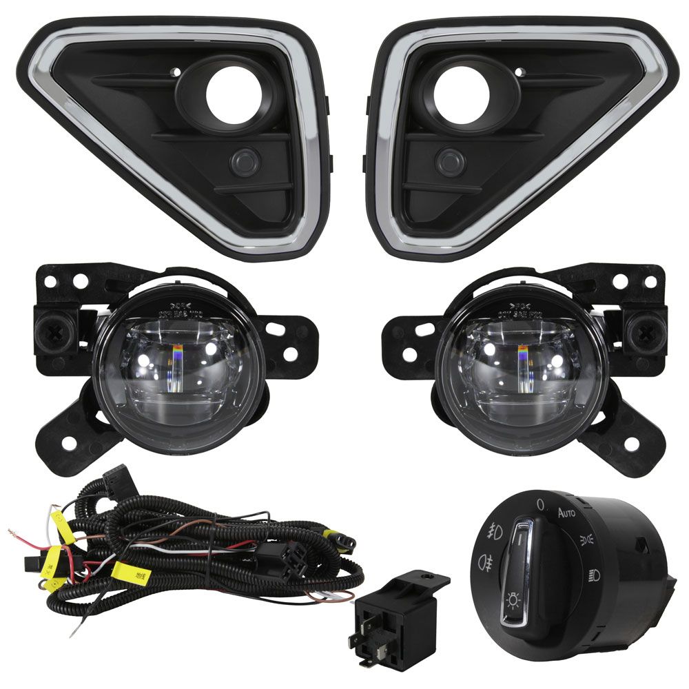Farol Auxiliar FULL LED T-Cross Highline ...