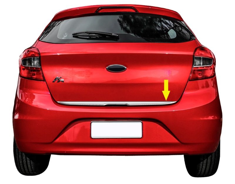 Adesivo Cromado Porta Malas - Ka Sedan 2015