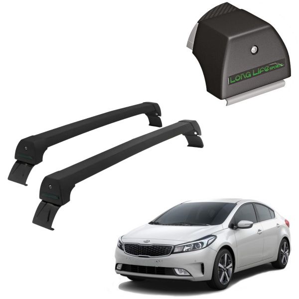 Rack de Alumínio Preto 45kg KIA Cerato 20...