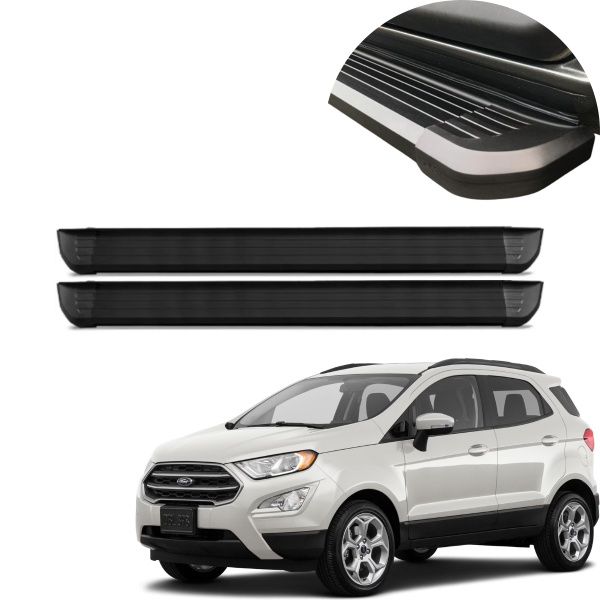 Estribo Alumínio Preto Ecosport 2013 até ...